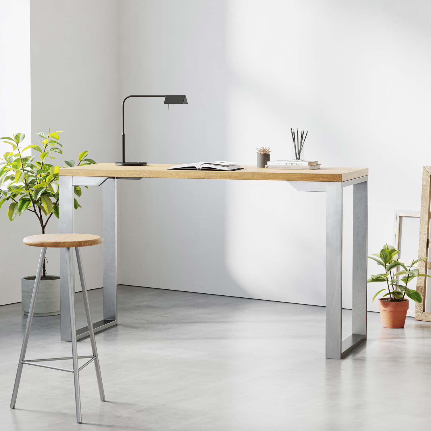 Square Industrial Frame | 86cm Counter