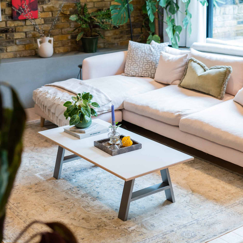 A-Frame Industrial legs | 35cm Coffee Table