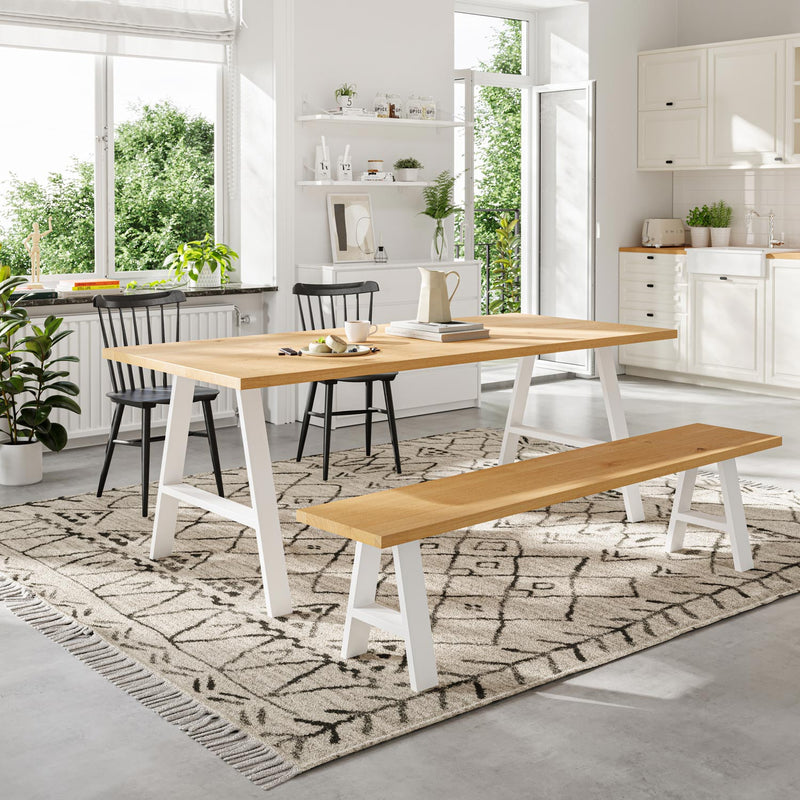 A-Frame Industrial legs | 40cm Bench