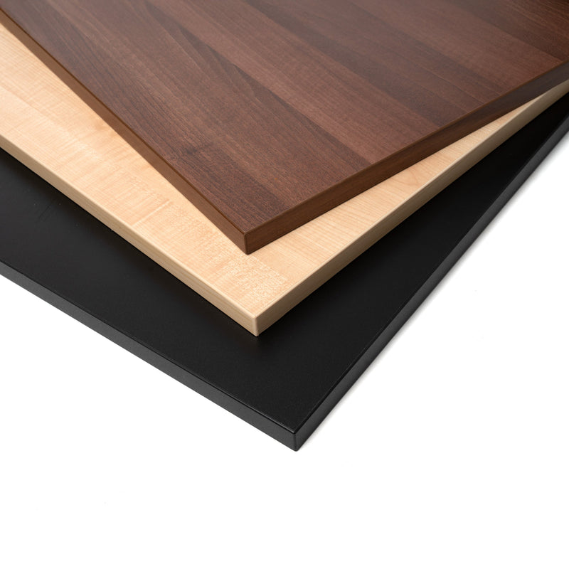 Walnut Melamine Laminate Desk Top
