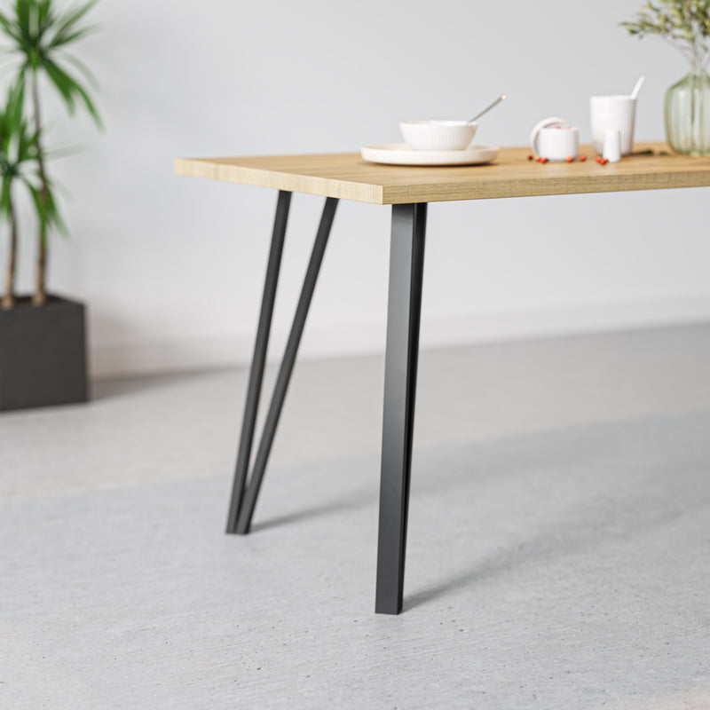 Box Hairpin Legs | 71cm Table