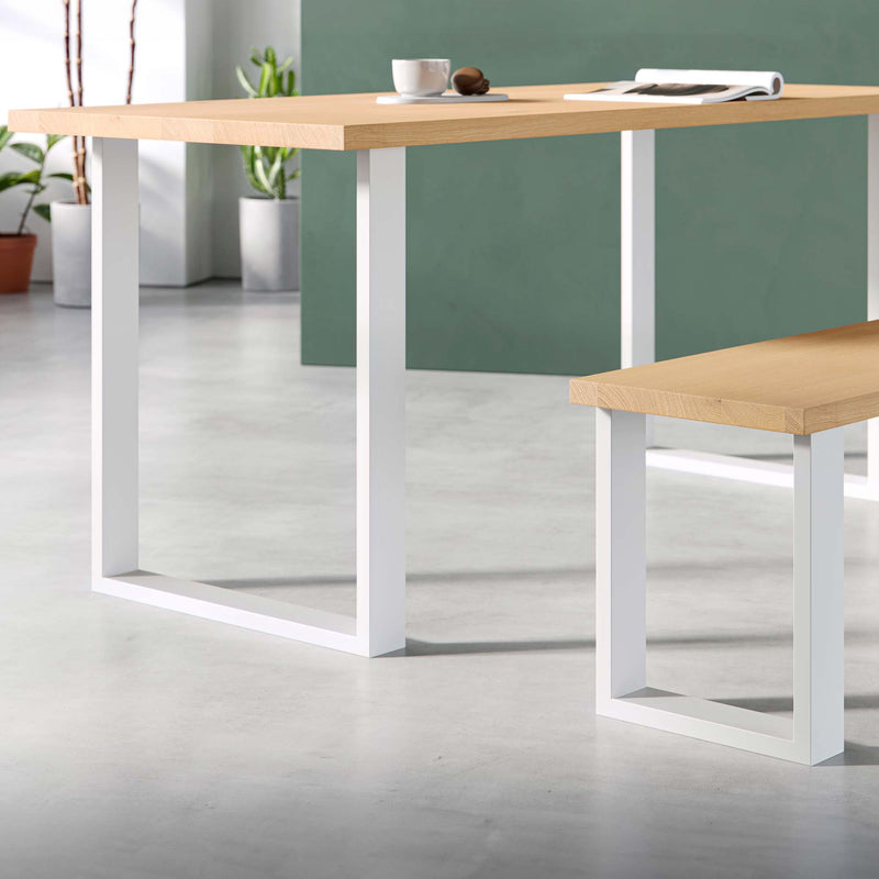Square Industrial legs | 71cm Table