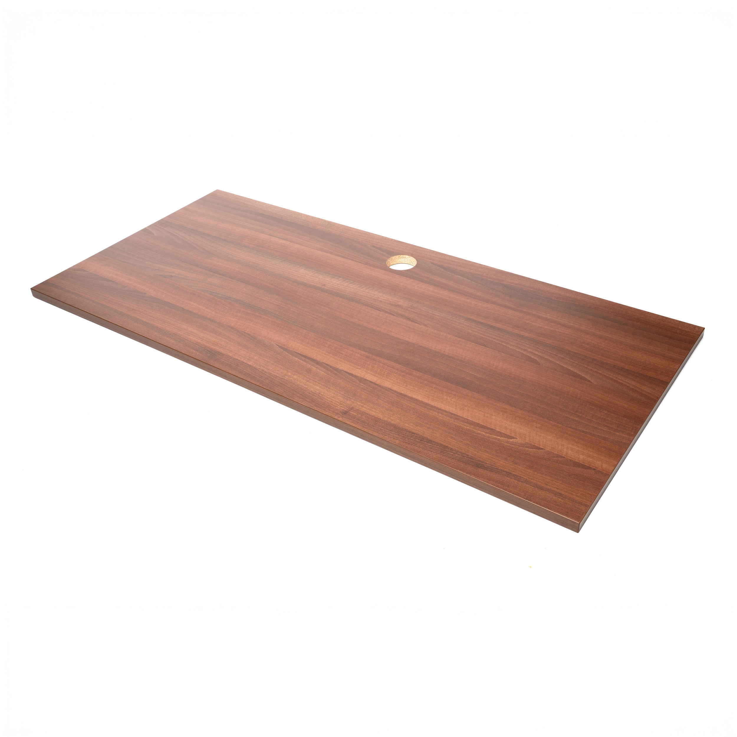 Walnut Melamine Laminate Desk Top