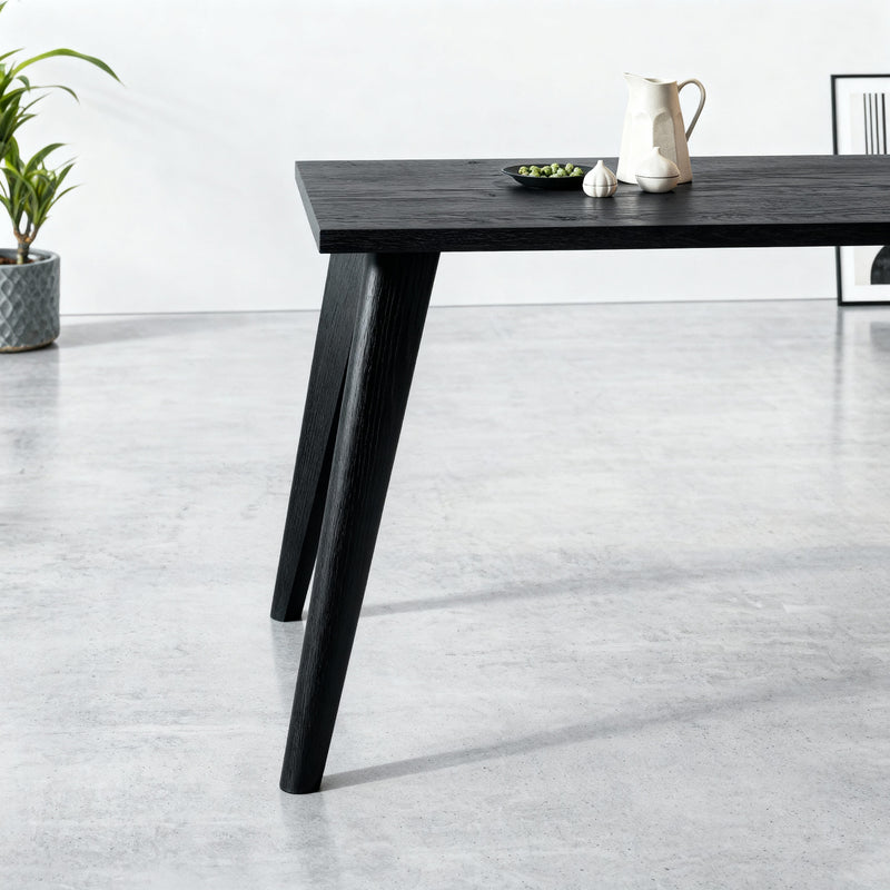 71cm Tapered Oak Table Legs