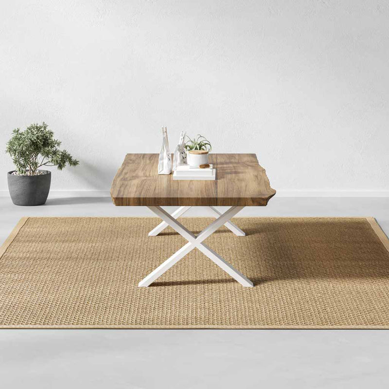 X-Frame Industrial legs | 35cm Coffee Table