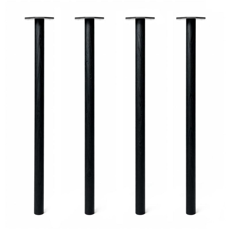 71cm Tapered Oak Table Legs