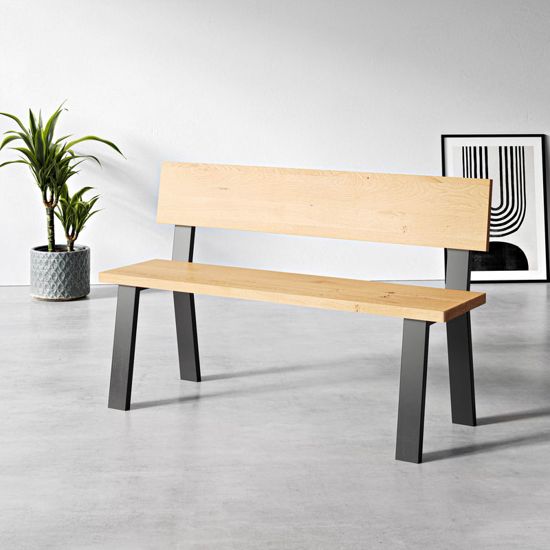 Industrial Back Bench - The Hairpin Leg Co. Trade