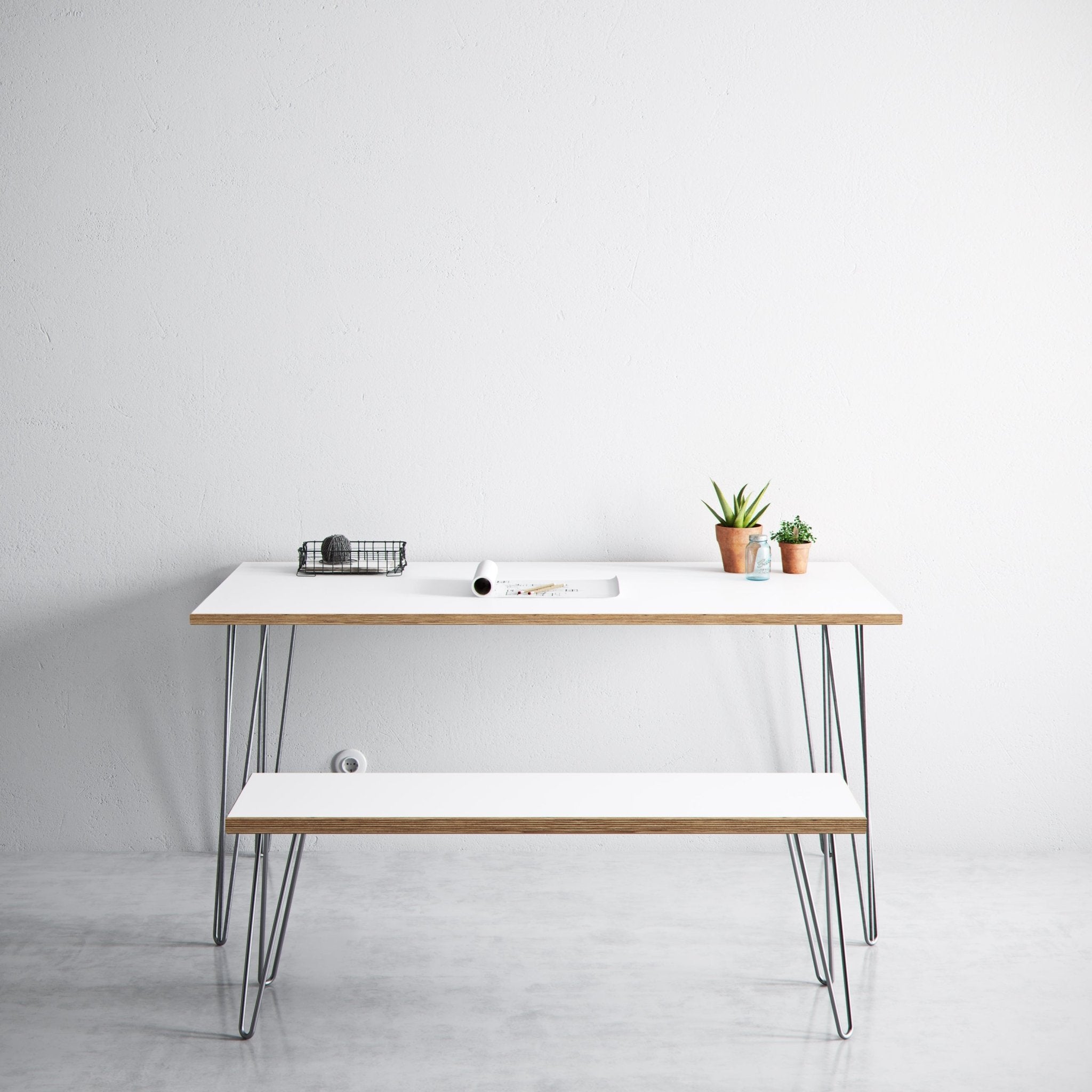Hairpin Bench - The Hairpin Leg Co. Trade