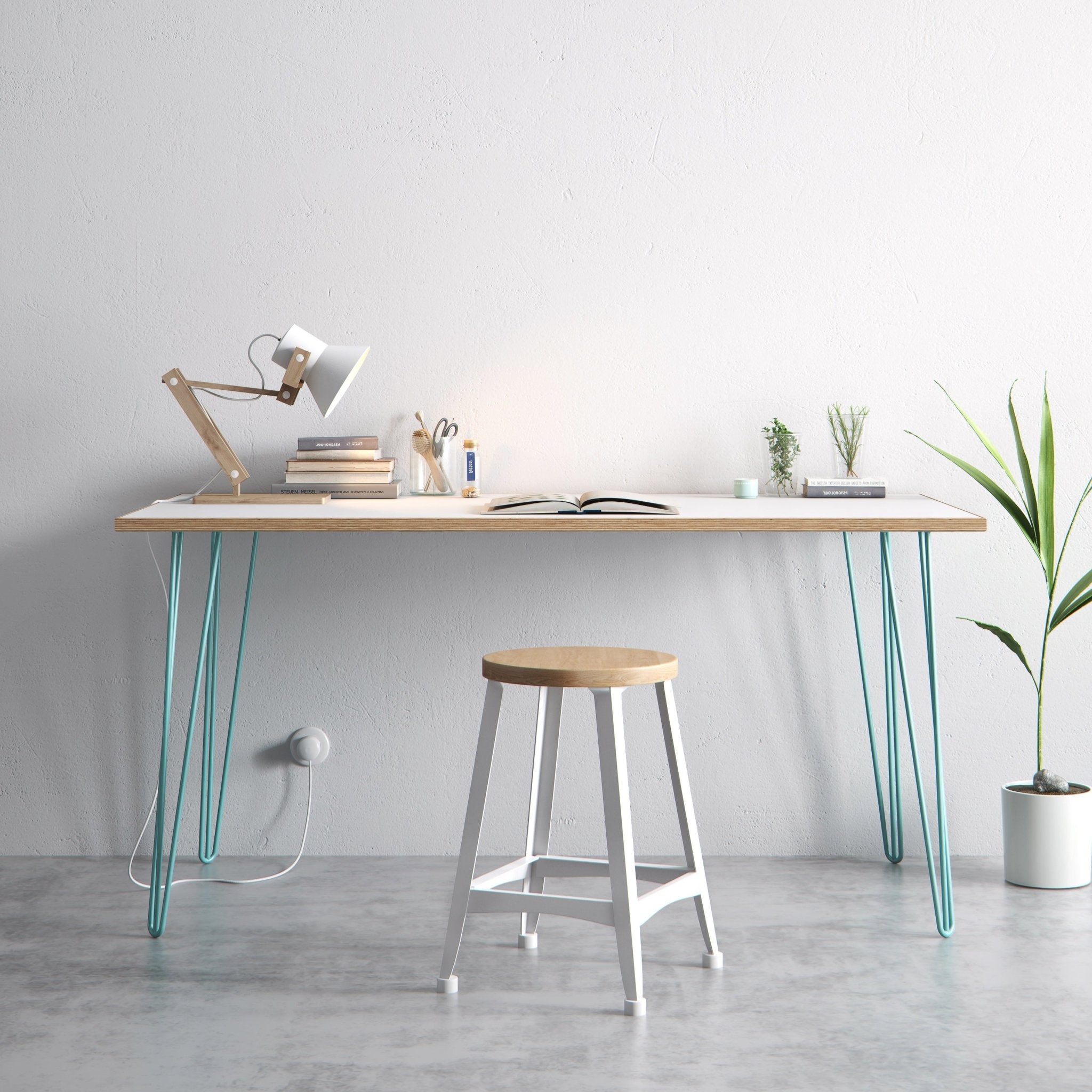 Duck Egg Blue Hairpin Legs - The Hairpin Leg Co. Trade