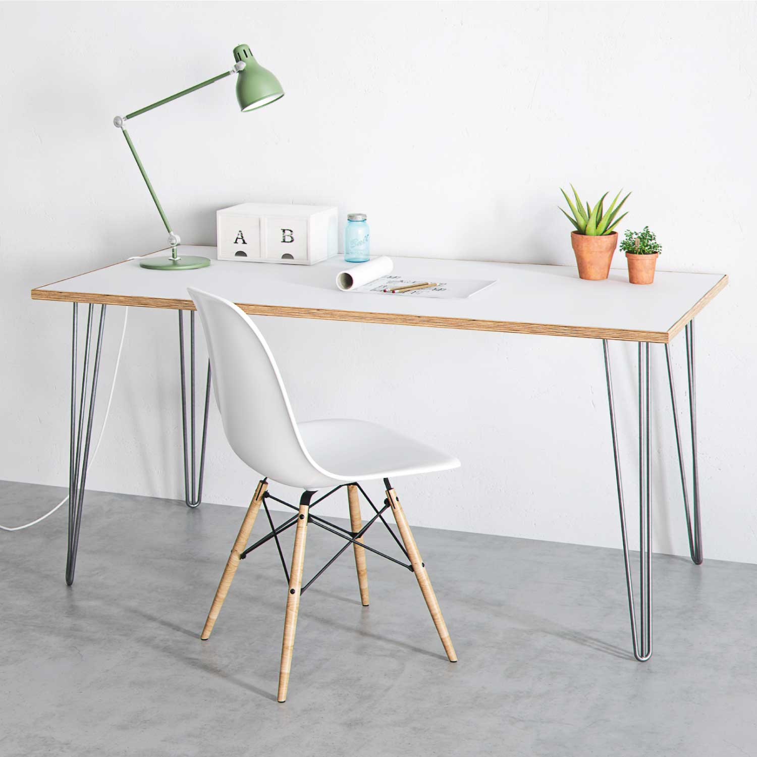 28inch / 71cm - Desk & Dining Table - The Hairpin Leg Co. Trade