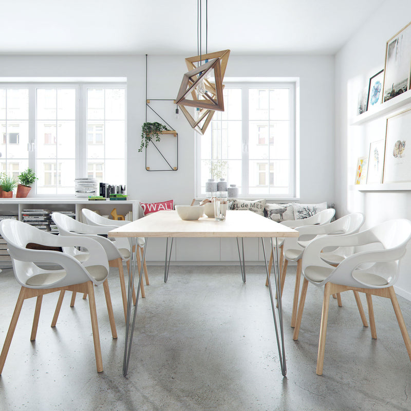 Raw Steel Hairpin Legs - The Hairpin Leg Co. Trade