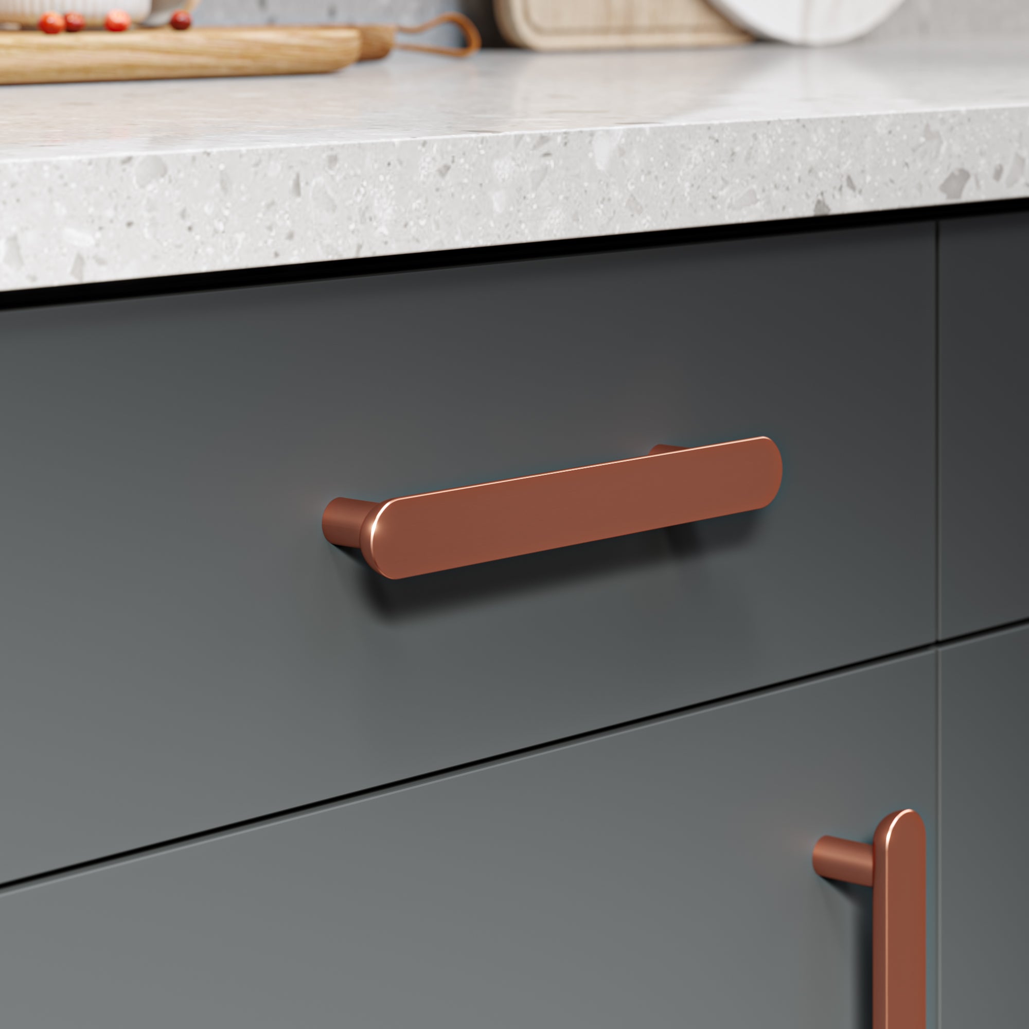 Bar Trim Pull Handle - The Hairpin Leg Co. Trade