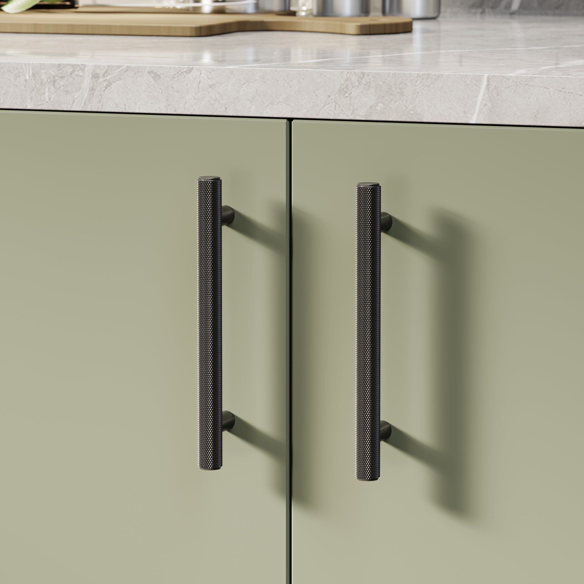 Knurl 15mm Pull Handle - The Hairpin Leg Co. Trade