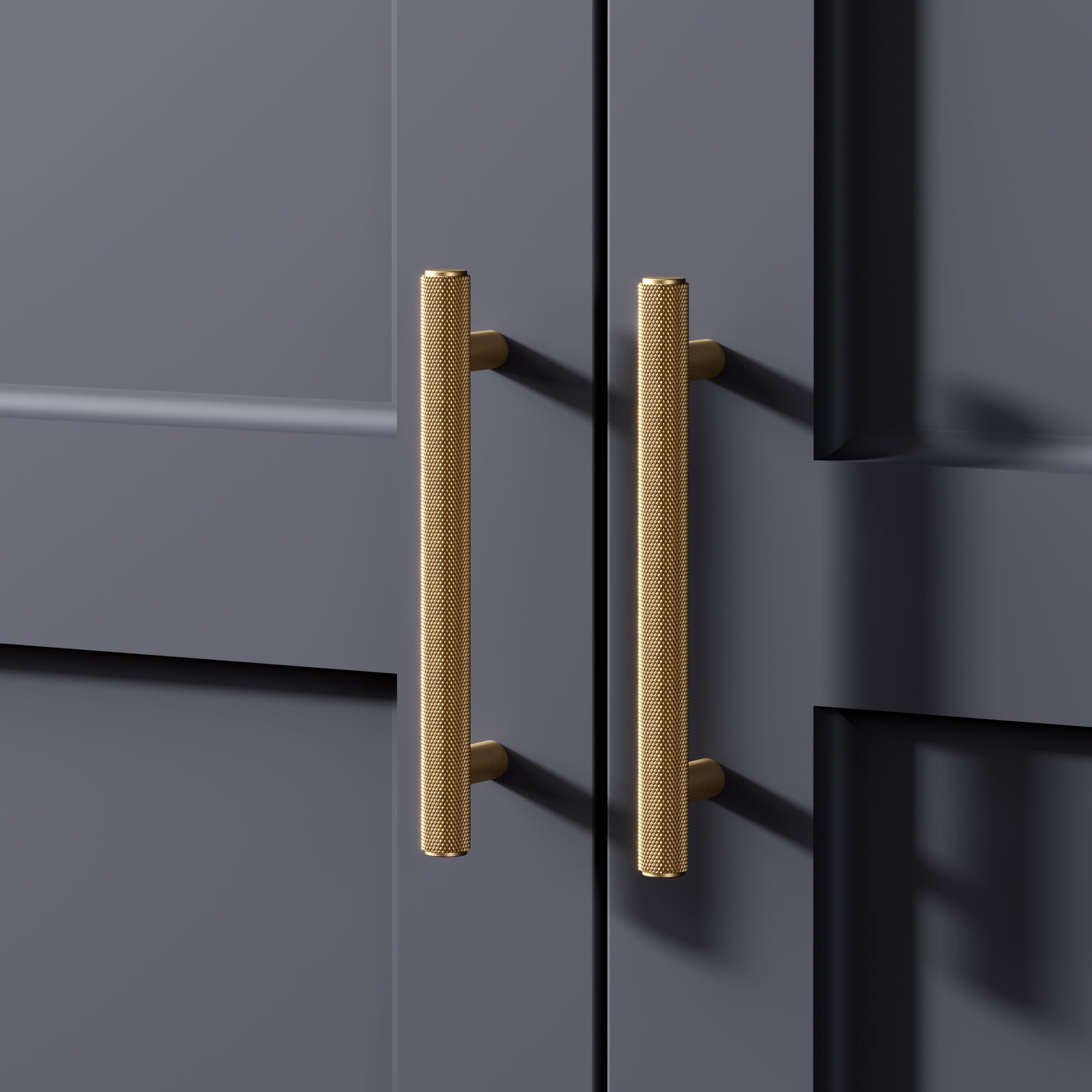 Knurl 15mm Pull Handle - The Hairpin Leg Co. Trade