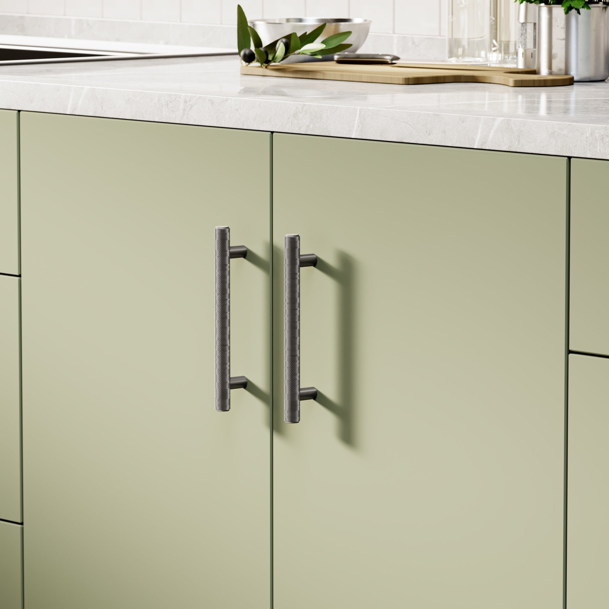 Knurl 15mm Pull Handle - The Hairpin Leg Co. Trade