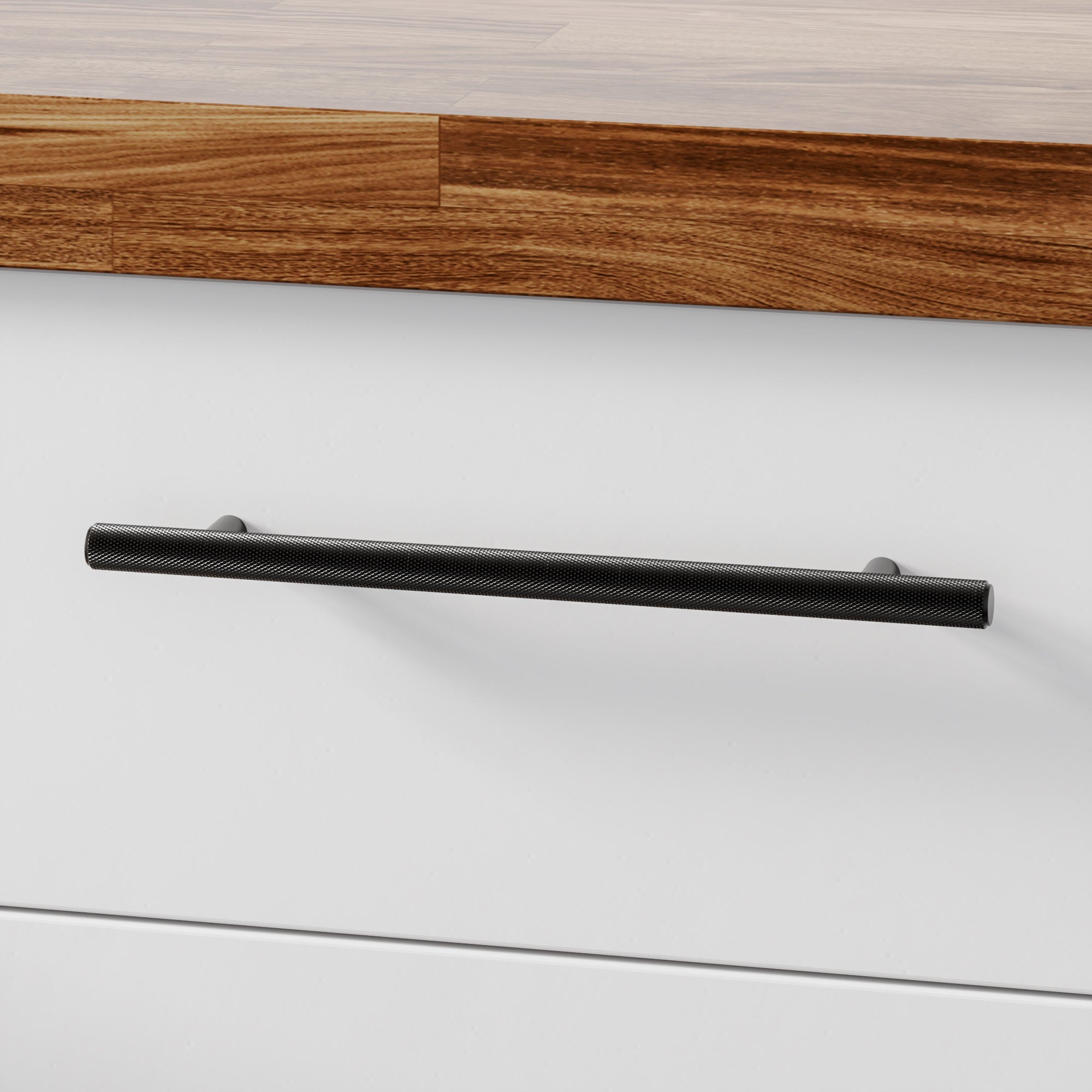 Knurl 15mm Pull Handle - The Hairpin Leg Co. Trade