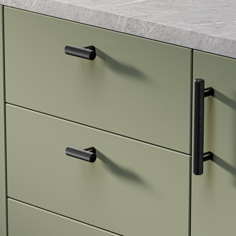 Knurl 15mm Pull Handle - The Hairpin Leg Co. Trade