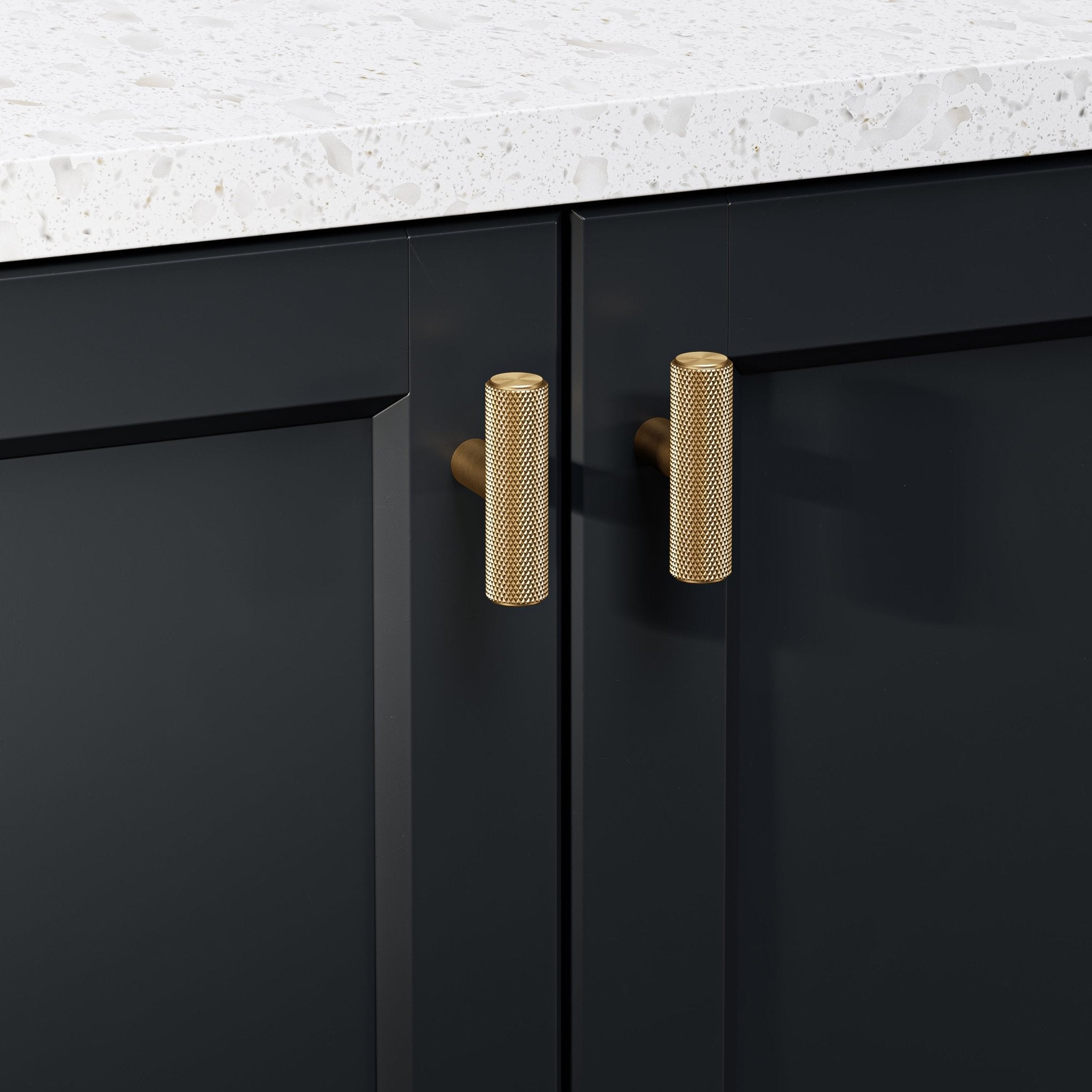 Knurl 15mm Pull Handle - The Hairpin Leg Co. Trade