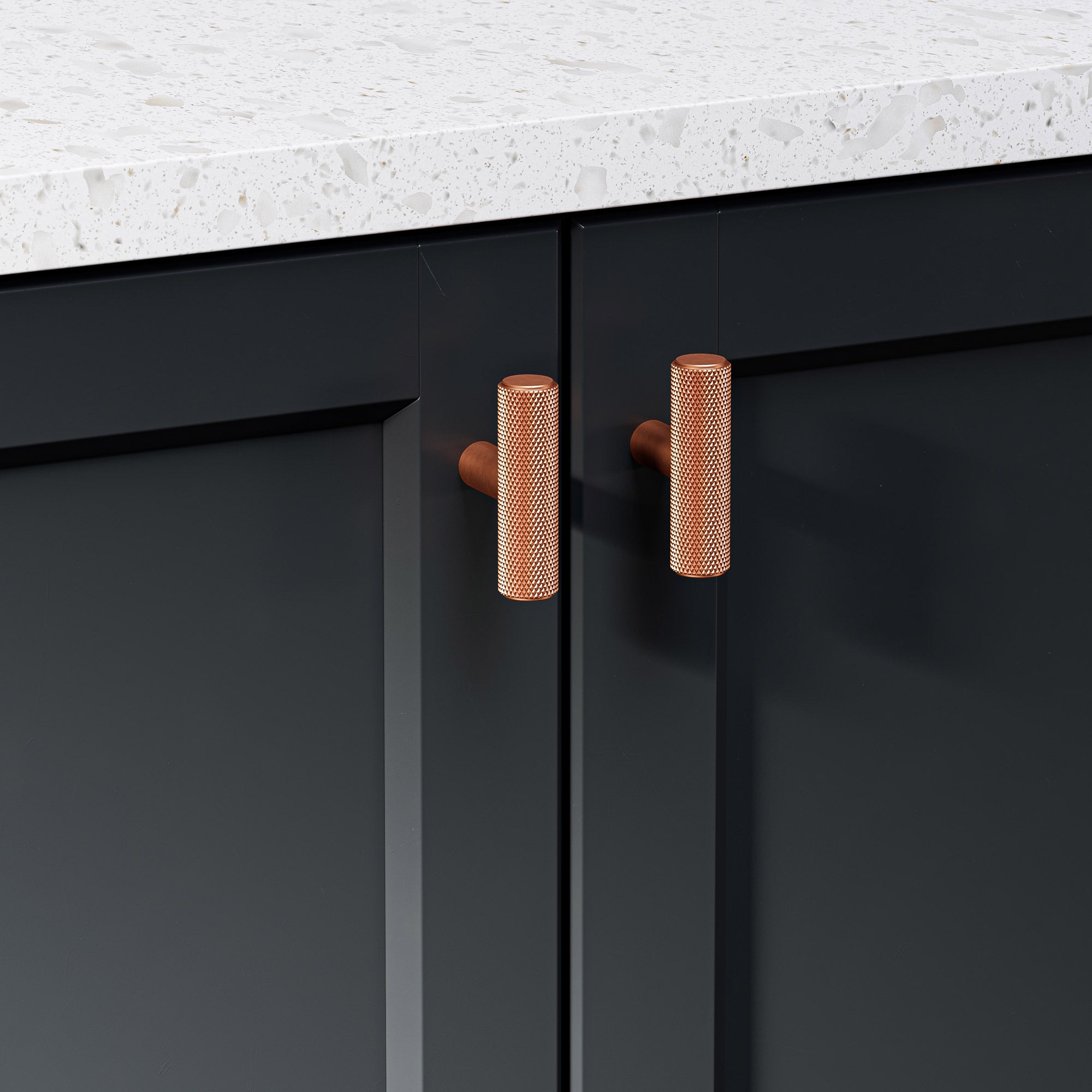 Knurl 15mm Pull Handle - The Hairpin Leg Co. Trade