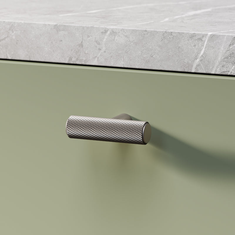 Knurl 15mm Pull Handle - The Hairpin Leg Co. Trade