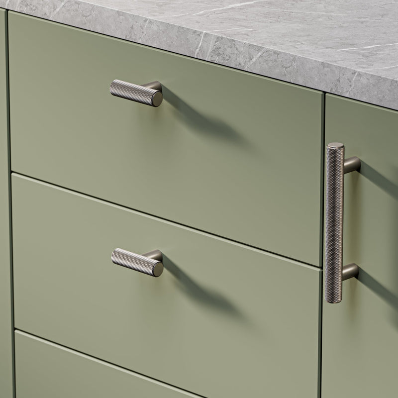 Knurl 15mm Pull Handle - The Hairpin Leg Co. Trade