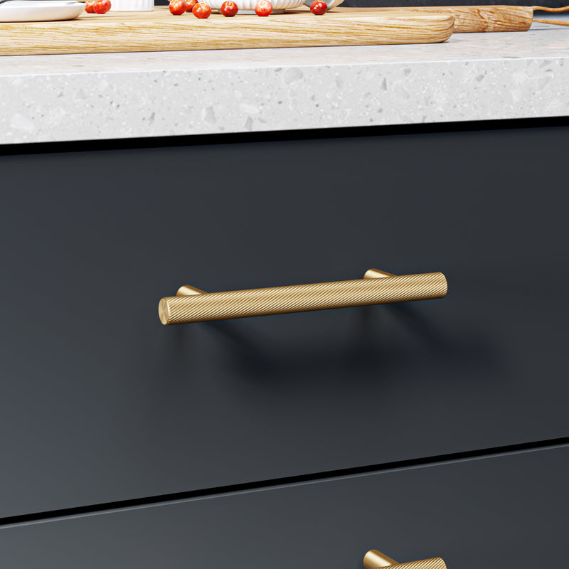 Spiral 12mm Pull Handle - The Hairpin Leg Co. Trade