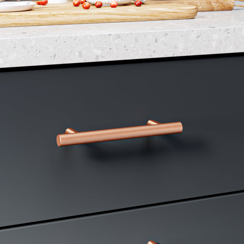 Spiral 12mm Pull Handle - The Hairpin Leg Co. Trade