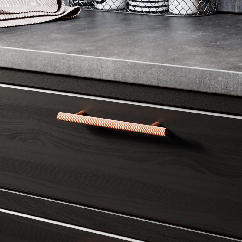 Spiral 12mm Pull Handle - The Hairpin Leg Co. Trade