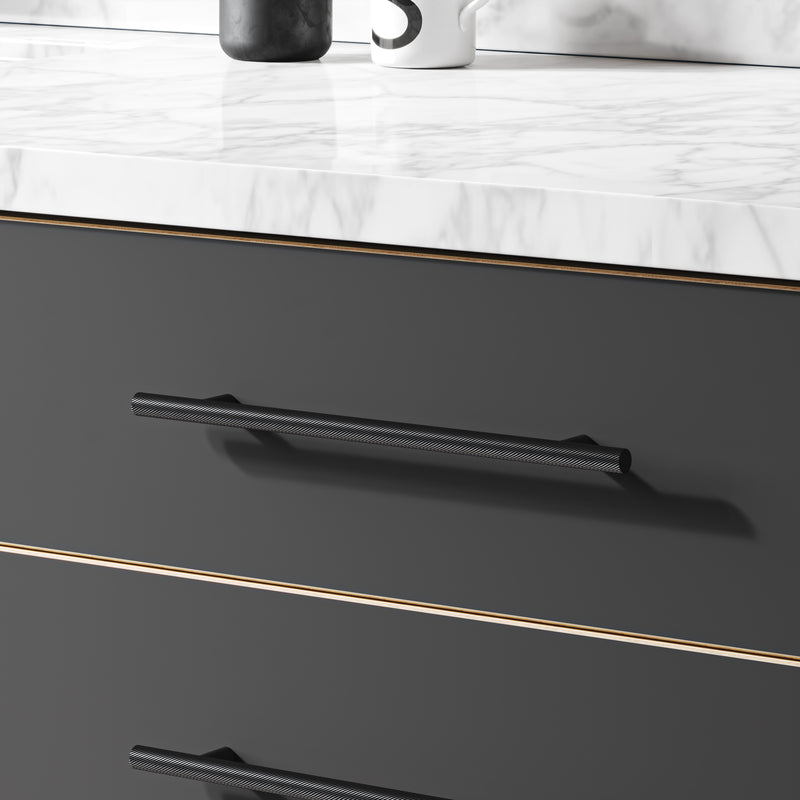 Spiral 12mm Pull Handle - The Hairpin Leg Co. Trade