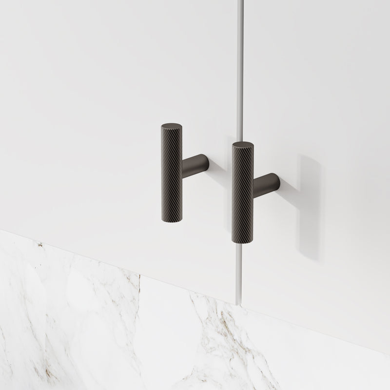 Spiral 12mm Pull Handle - The Hairpin Leg Co. Trade