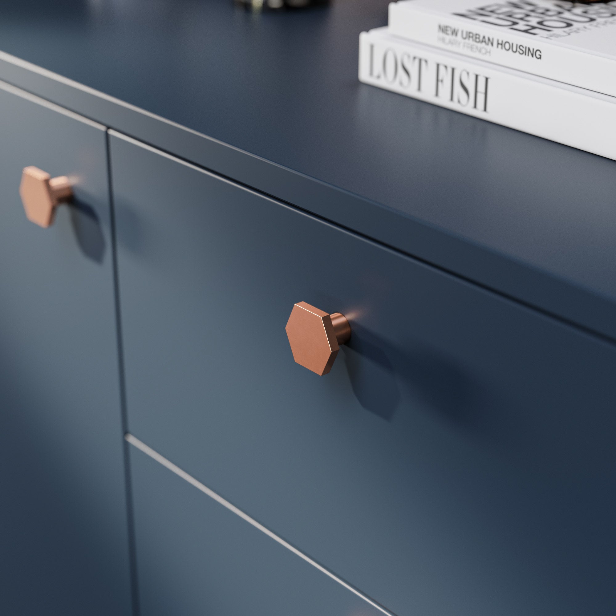 Hex 30mm Knob - The Hairpin Leg Co. Trade