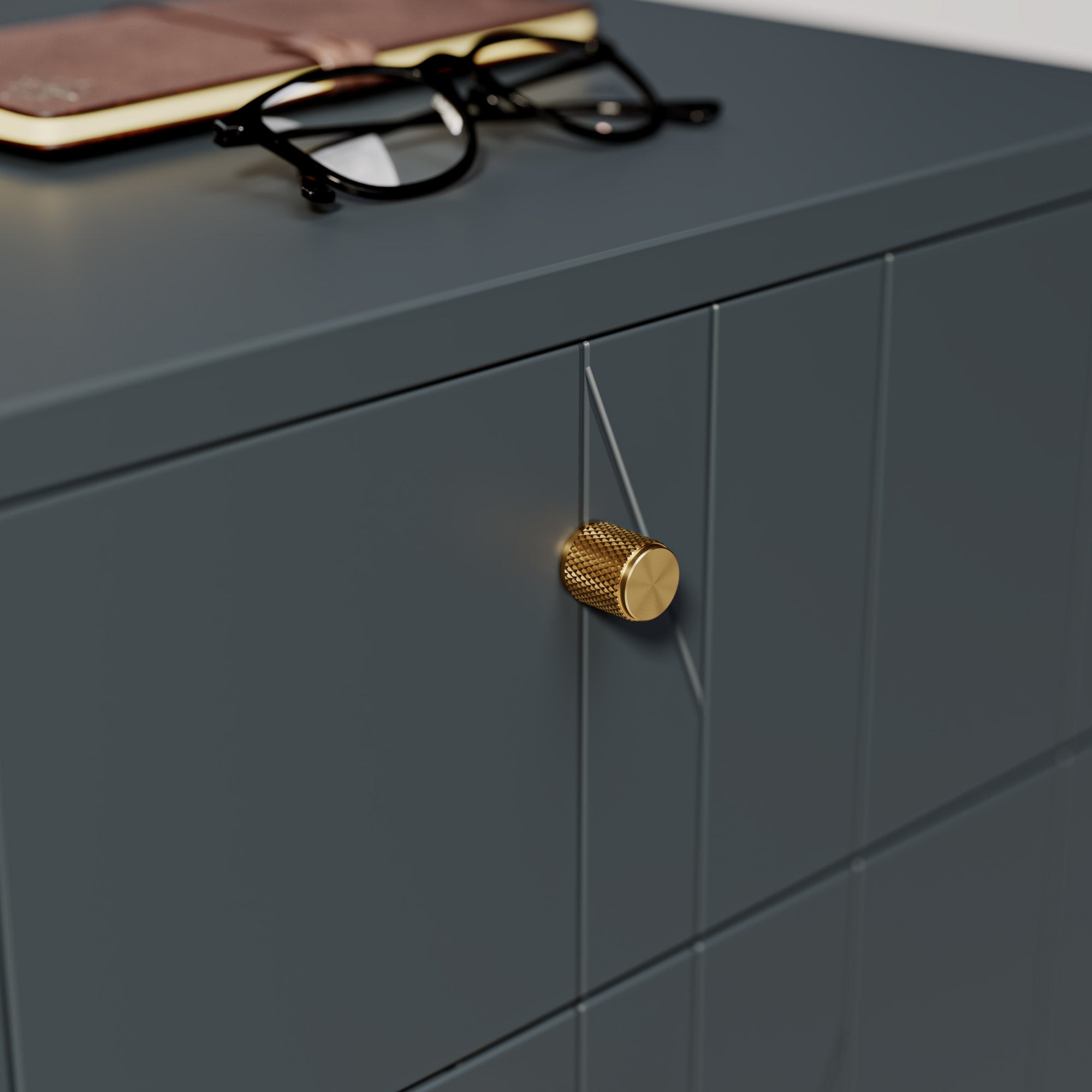 Knurl 18mm Knob - The Hairpin Leg Co. Trade