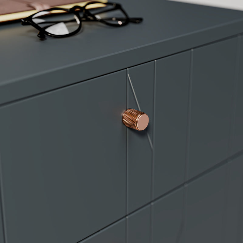 Knurl 18mm Knob - The Hairpin Leg Co. Trade