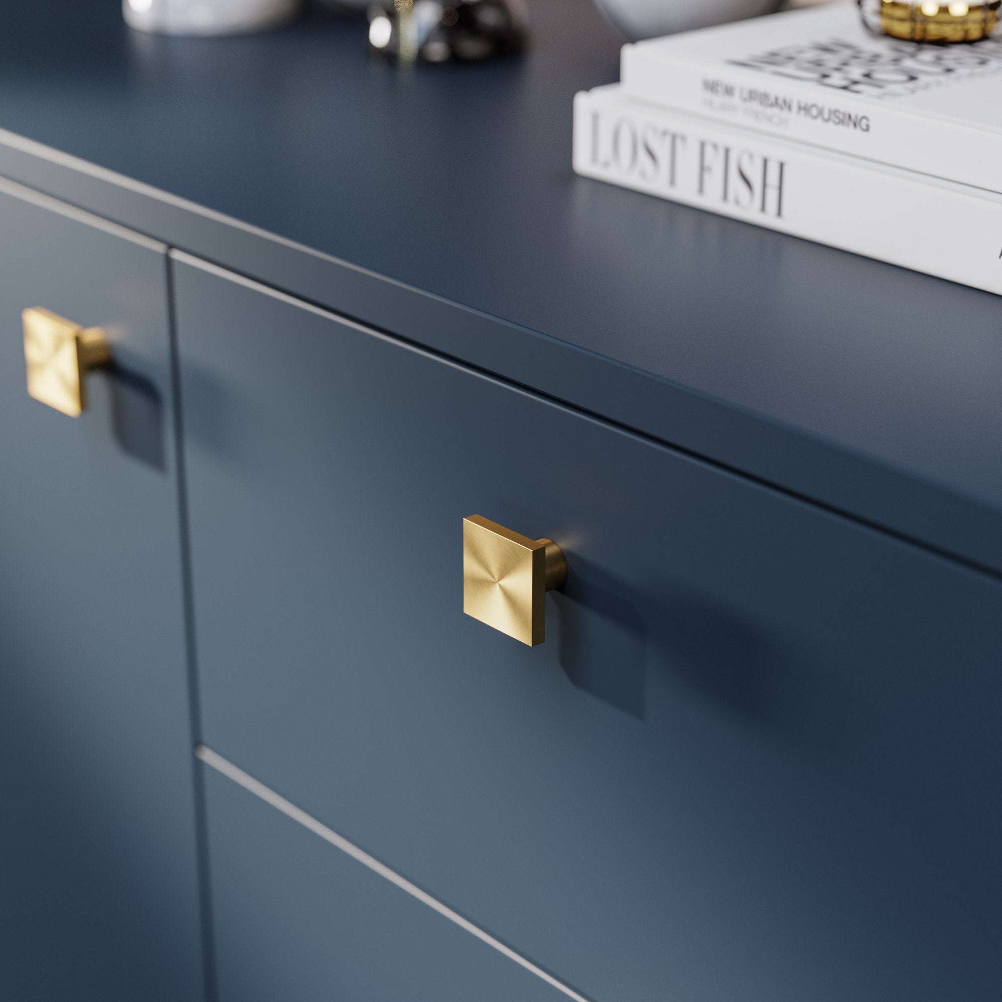 Square 30mm Knob - The Hairpin Leg Co. Trade