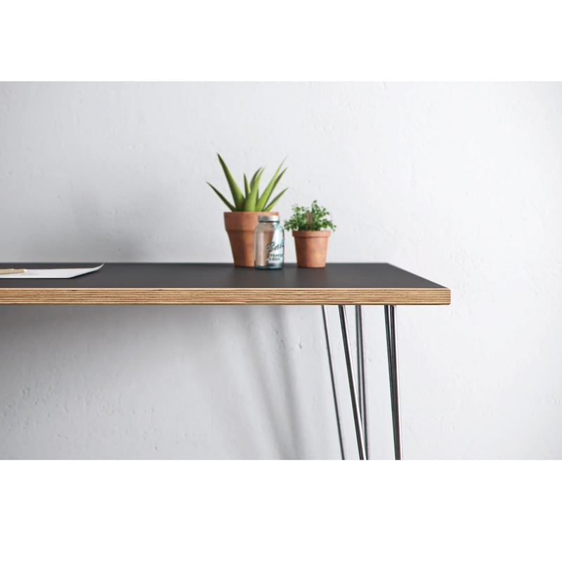Hairpin Table (Grey) - The Hairpin Leg Co. Trade