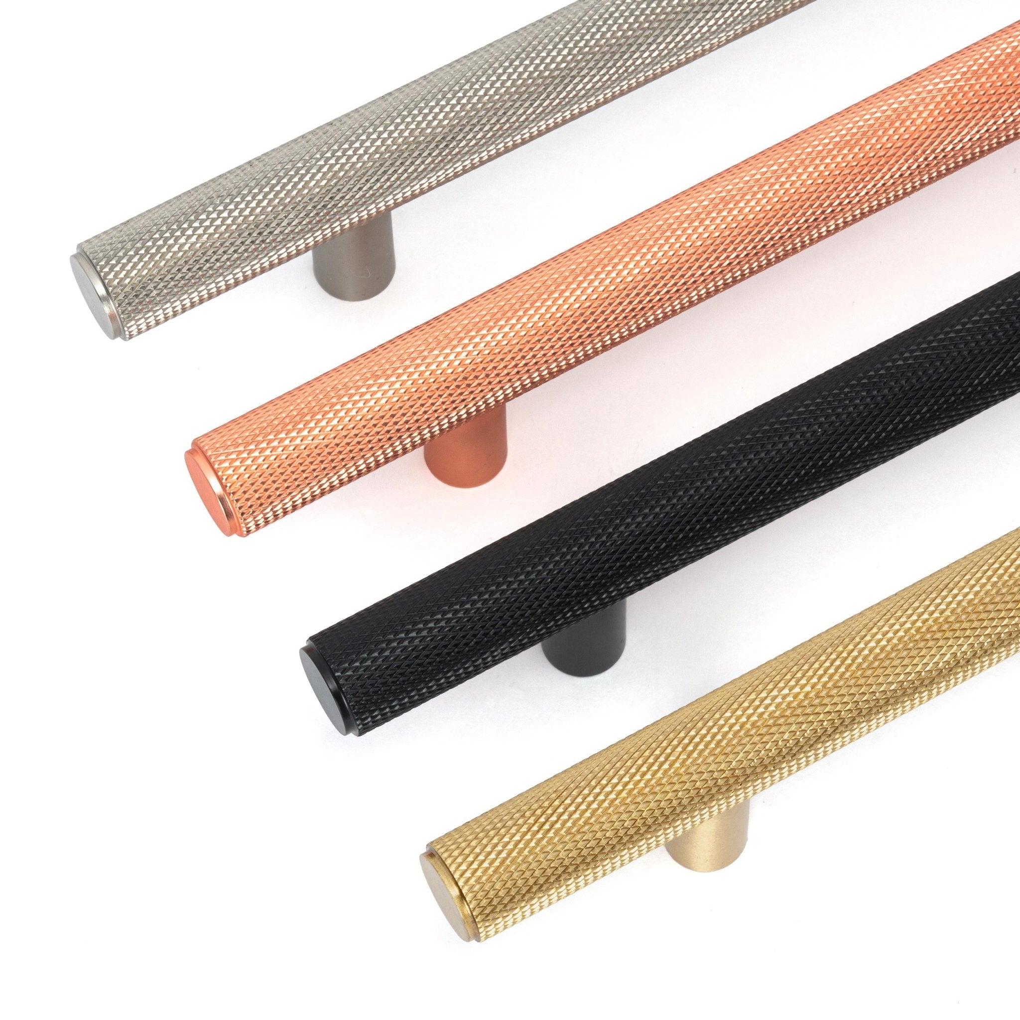 Knurl 15mm Pull Handle - The Hairpin Leg Co. Trade