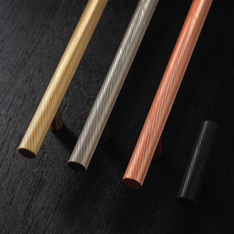 Spiral 12mm Pull Handle - The Hairpin Leg Co. Trade