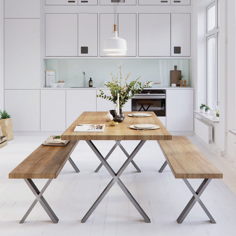 X-Frame Industrial legs - The Hairpin Leg Co. Trade