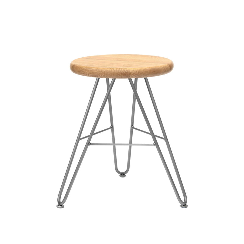 Hairpin Stool, Oak - The Hairpin Leg Co. Trade