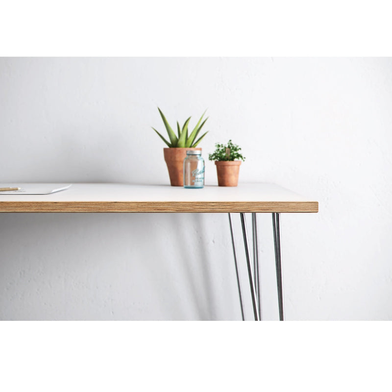 Hairpin Table (White) - The Hairpin Leg Co. Trade