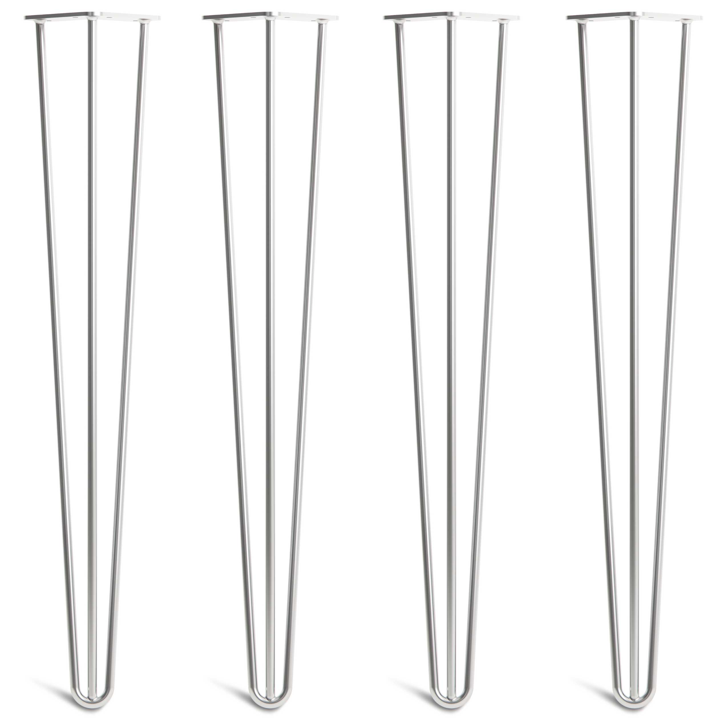 Chrome Hairpin Legs - The Hairpin Leg Co. Trade