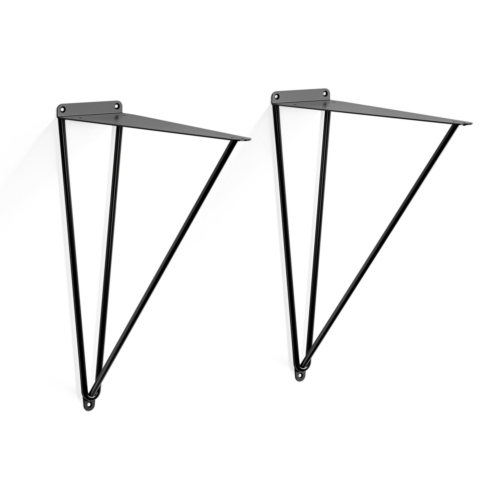Prism Wall Desk Brackets - The Hairpin Leg Co. Trade