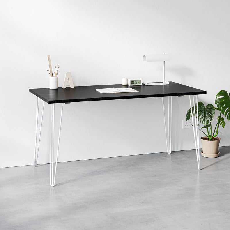 Black Ash Hairpin Table