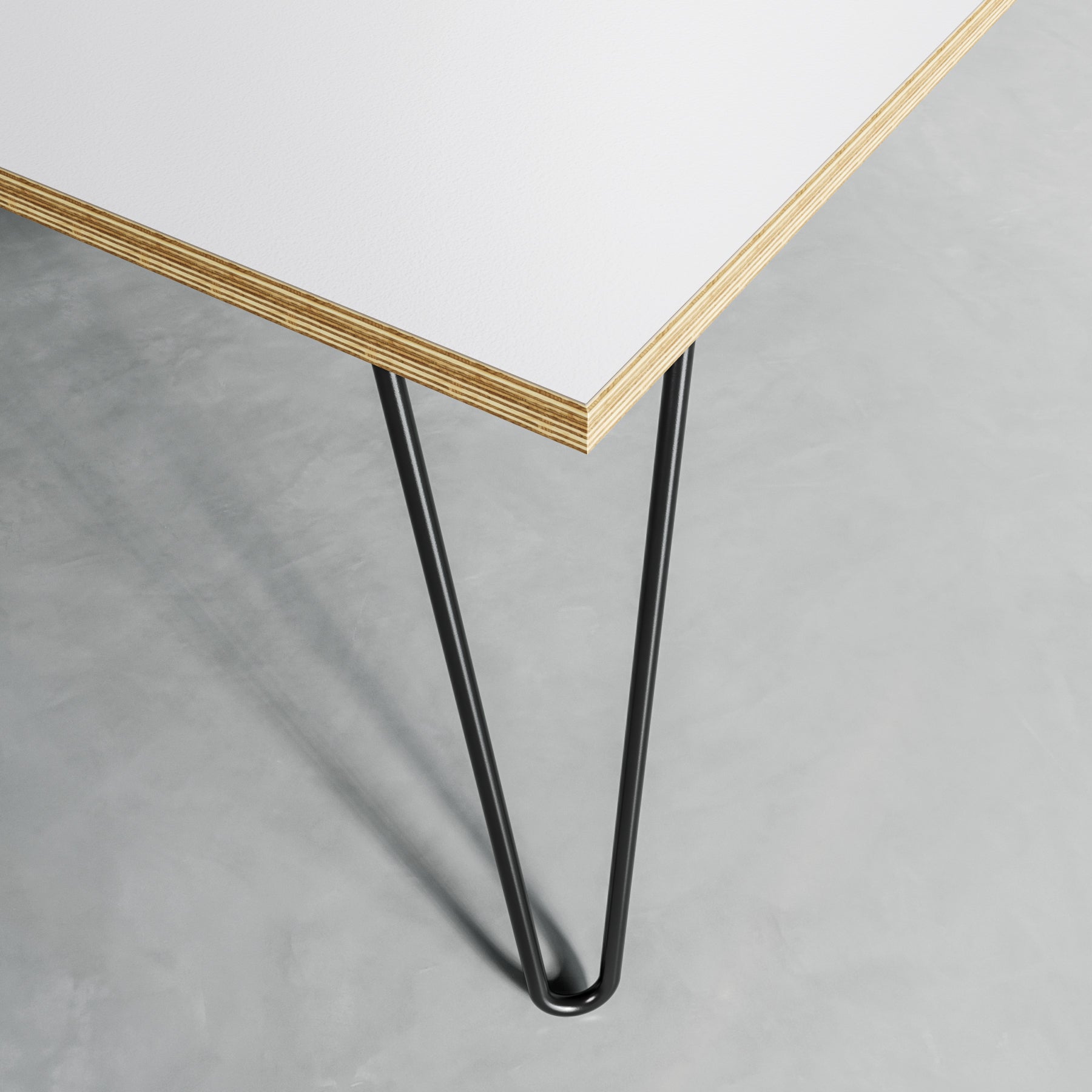 Hairpin Coffee Table - The Hairpin Leg Co. Trade