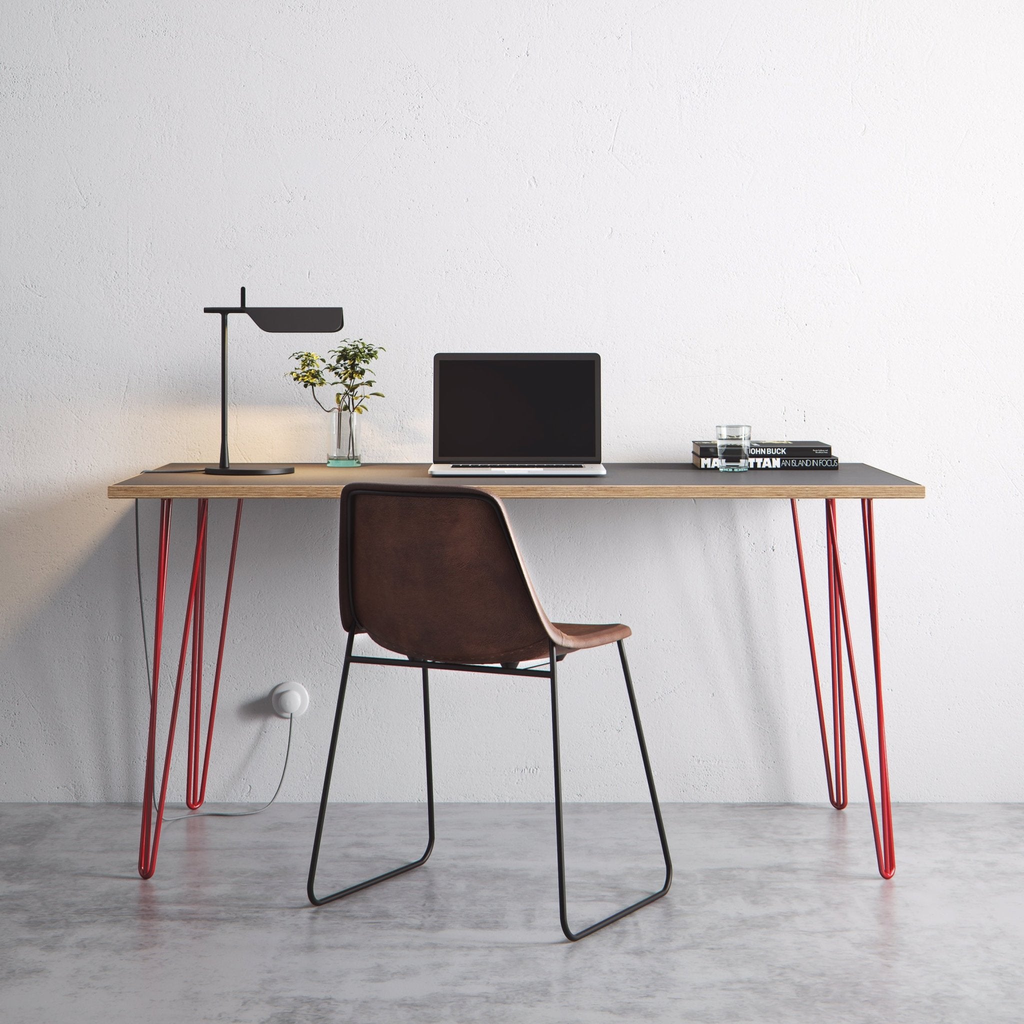 Red Hairpin Legs - The Hairpin Leg Co. Trade