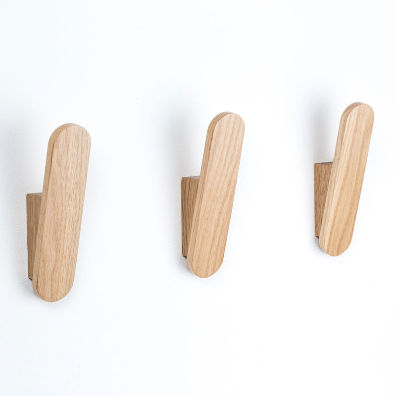 Hardwood Wall Hooks - The Hairpin Leg Co. Trade