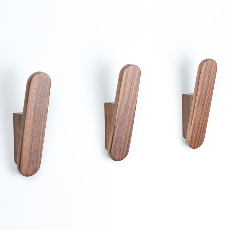 Hardwood Wall Hooks - The Hairpin Leg Co. Trade